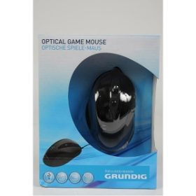   Grundig MOUSE-USB-07BK-Gr. univerzális optikai egér  USB-s csatlakozás