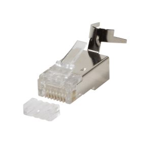   LogiLink RJ45 moduláris csatlakozó, Cat.8.1/Cat.6A, árnyékolt, 10 db (MP0030)