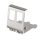 Logilink DIN-sínes adapter két RJ45 keystone modulhoz, fém