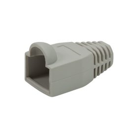   Logilink RJ45 feszültségmentesítő védőburkolat, 6,5 mm, szürke, 50 db (MP0063)