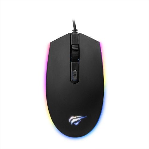 Havit Gamenote MS1003 RGB gamer egér, fekete