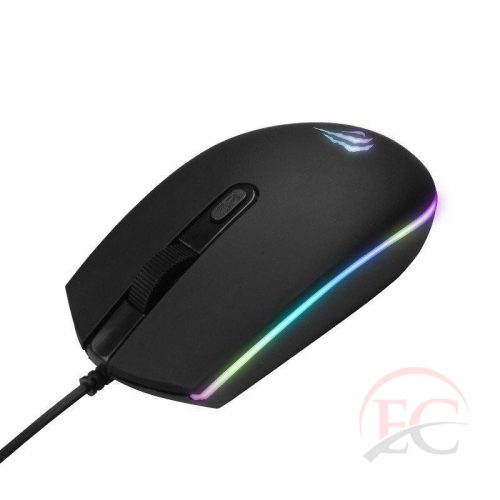 Havit Gamenote MS1003 RGB gamer egér, fekete