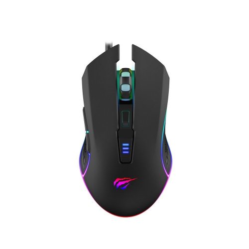 Havit Gamenote MS1018 RGB gamer egér 1000-3200 DPI