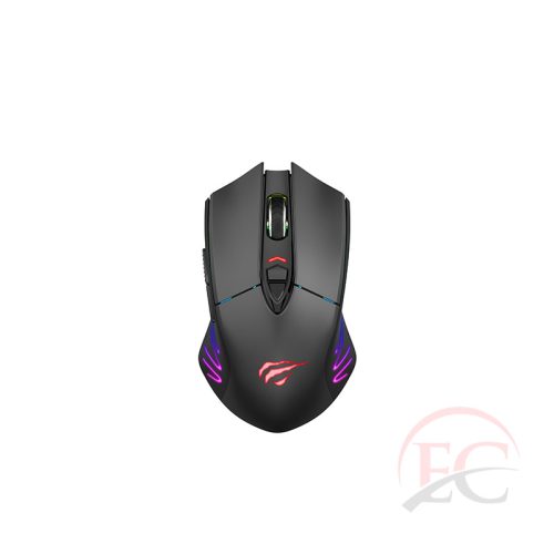 Havit Gamenote MS1021W vezeték nélküli egér 800-7000 DPI RGB PMW3325USB+ 2,4 GHz