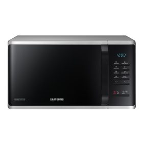   Samsung MS23K3513AS/EO Szabadonálló solo mikrohullámú sütő Gyors kiolvasztás funkcióval 23 L, ezüst