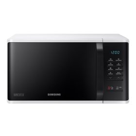   Samsung MS23K3513AW/EO Szabadonálló solo mikrohullámú sütő Gyors kiolvasztás funkcióval 23 L, fehér