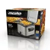 Mesko MS4910 Olajsütő, 1,5L, inox