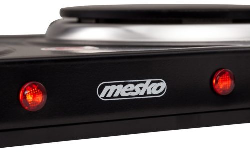MESKO MS6509 Kétlapos Elektromos Főzőlap, Fekete