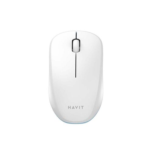 Havit MS66GT-WB univerzális vezeték nélküli egér Fehér és kék