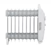 MESKO MS7805 9 Tagú Olajradiátor, 1000W, szürke