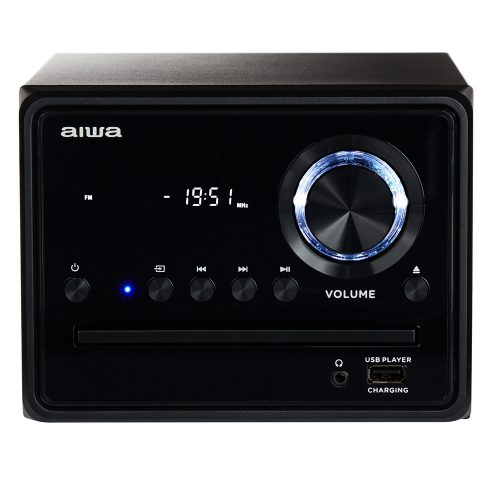 Aiwa MSBTU-300 micro hifi torony CD, MP3, USB, Bluetooth zenelejátszással és FM rádióval