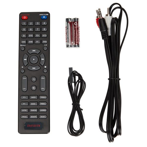 Aiwa MSBTU-300 micro hifi torony CD, MP3, USB, Bluetooth zenelejátszással és FM rádióval