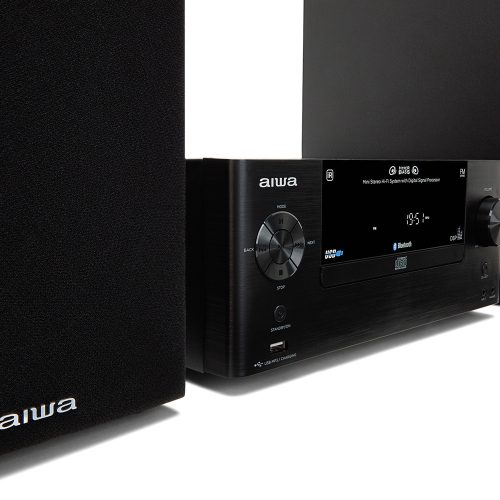 Aiwa MSBTU-500 A tökéletes mini Hifi torony az otthonodban, Bluetooth-tal és sok extra szolgáltatással