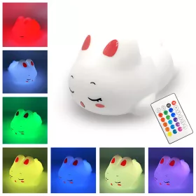   Media-Tech POKKY Dreaming Bunny többszínű éjszakai lámpa gyerekeknek