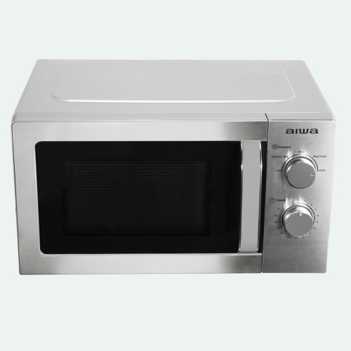 Aiwa MW-200SL NAMICOOK SILVER20 Rozsdamentes acél mikrohullámú sütő, 20 liter