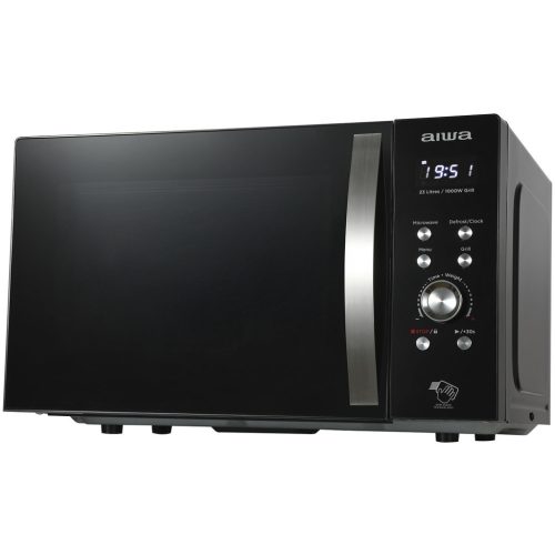 Aiwa MW-230DG/BK NAMICOOK CRYSTAL23 Mikrohullámú sütő, grillező funkcióval, 23 literes belső térrel
