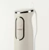 Girmi MX03 - 400W botmixer ergonomikus fogással, 19 cm inox szárral és 2 sebességgel, matt törtfehér színben