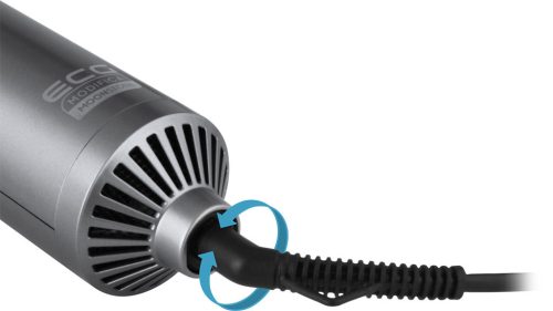 ECG Modifica Hairbrush Moonstone Forrólevegős hajformázó, kerámia felület, forgókefe, 1200W