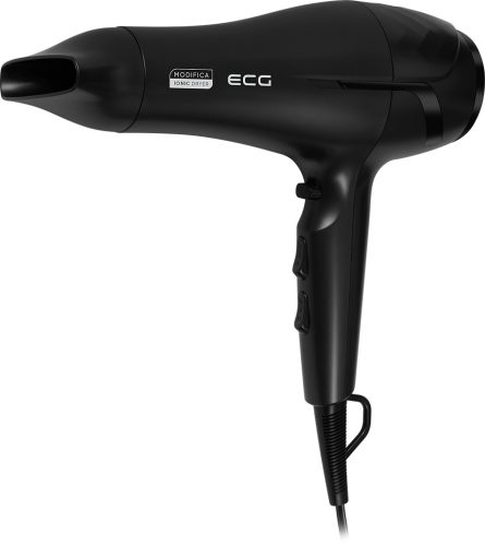 ECG Modifica Nera Grande+ Hajszárító fekete, 2200W