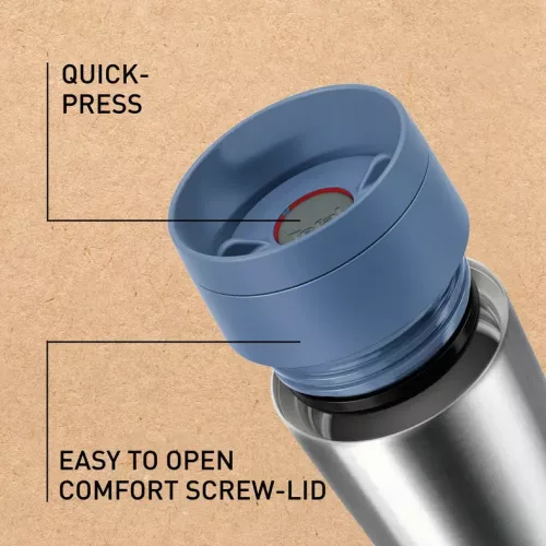 Tefal Travel Mug ECO Thermos N2024110, BPA-mentes, mosogatógépben mosható, ECO design, 0.36L