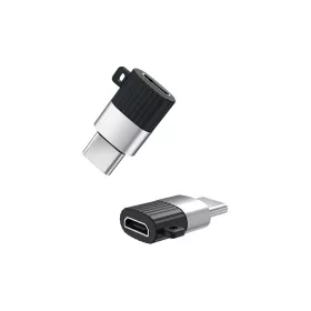   XO NB-149A átalakító, Micro USB[anya] - Type-C[apa], fekete