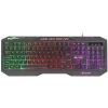 Natec Fury Hellfire 2 Gaming US billentyűzet fekete USB (NFU-1549)