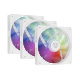 Genesis OXAL 120 fehér ventilátor 3 db-os csomag