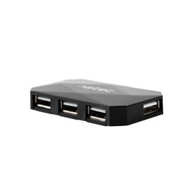 Natec Locust 4 portos USB 2.0 HUB, fekete