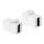 Logilink HDMI keystone csatlakozó, A/F   HDMI-A/F, fehér