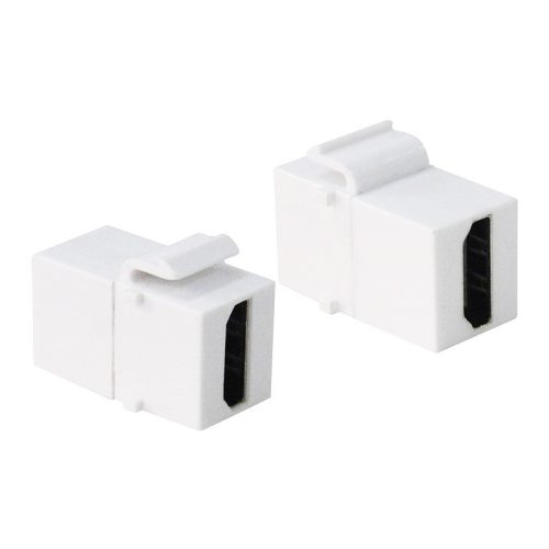 Logilink HDMI keystone csatlakozó, A/F   HDMI-A/F, fehér