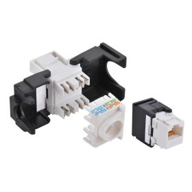   Logilink Cat.6 Keystone Jack UTP, 180 -os, 17,1 mm széles (NK4007)