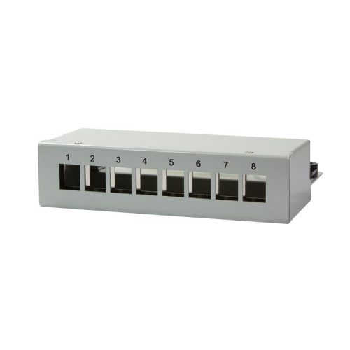 Logilink Asztali keystone panel 8 keystone modulhoz, árnyékolt