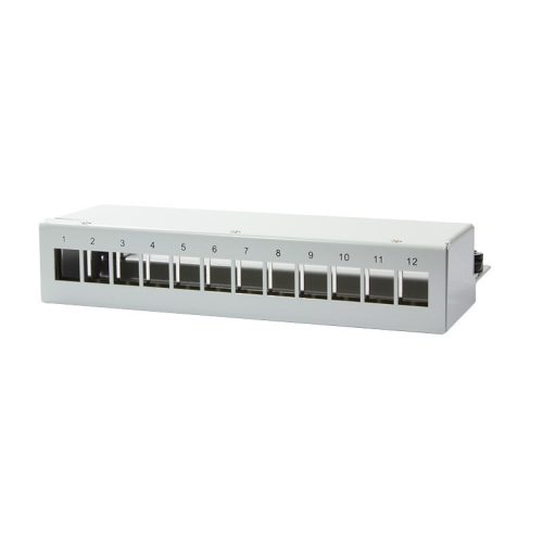 Logilink Asztali keystone panel 12 keystone modulhoz, árnyékolt