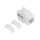 Logilink Cat.6 Keystone jack UTP, 90 -os IDC, 10 db