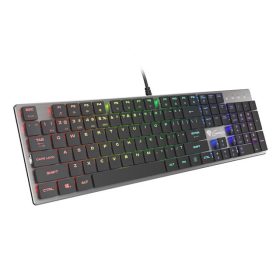   Genesis Thor 420 RGB mechanikus slim Gamer billentyuzet, US kiosztás Blue switch