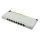 Logilink Cat.6 Patch Panel 8-port mini asztali, STP, szürke, szürke