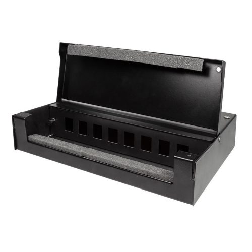 Logilink konszolidációs pontdoboz 8 vagy 12 keystone modulhoz, fekete