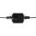 Logilink RJ45 csatlakozó szerelőkarimával, 2 x RJ45 aljzat, Cat.5e