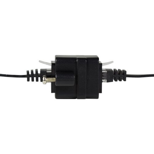 Logilink RJ45 csatlakozó szerelőkarimával, 2 x RJ45 aljzat, Cat.5e