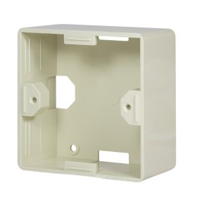   Logilink Felületi hátlapi doboz süllyesztett aljzatokhoz, gyöngyházfehér (NP0222)