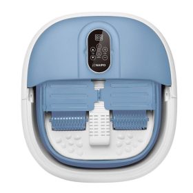   Naipo NPFT-SPA02 Összecsukható lábfürdő masszázs görgőkkel, fűtéssel és buborékokkal (kék) (NPFT-SPA02-KEK)