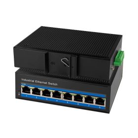   LogiLink Industrial Gigabit Ethernet Switch, 8 portos, 10/100/1000 Mbit/s (NS203)