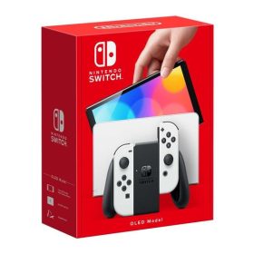 Nintendo Switch (OLED modell) fehér-fekete (NSH008)