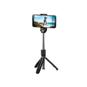   Natec ALVITO vezetéknélküli szelfibot, tripod, BT 4.0 - fekete