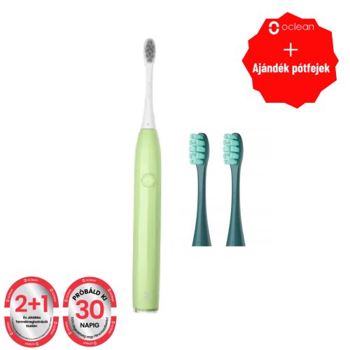 Oclean Endurance Green elektromos fogkefe +pótfej (OCL552447+ OCL552492)