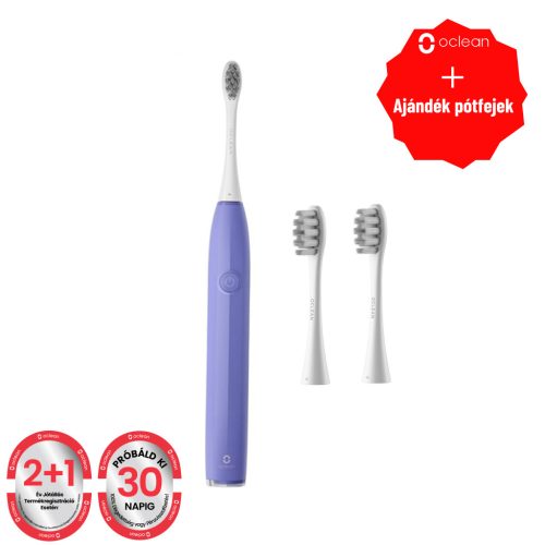 Oclean Endurance Purple elektromos fogkefe +pótfej (OCL552454+OCL552256)