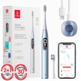 Oclean elektromos fogkefe X Pro Digital Set Ezüst