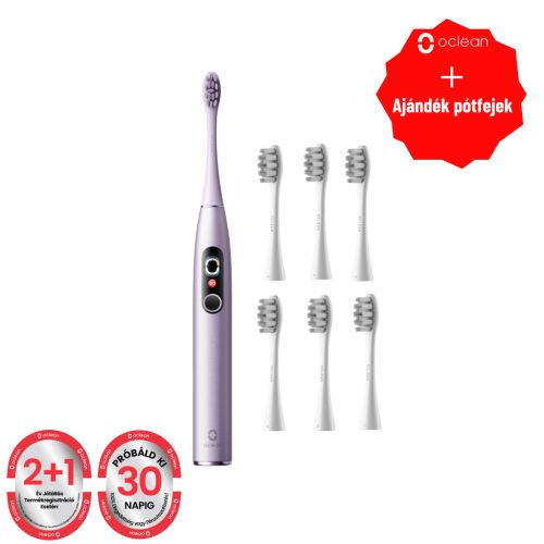 Oclean X Pro Digital elektromos fogkefe+ pótfej (OCL553475+OCL552263)