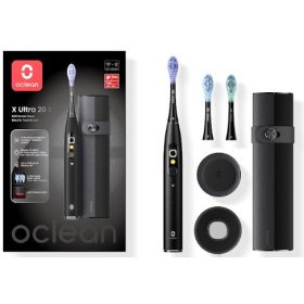 Oclean X Ultra 20 S Black elektromos fogkefe Szett