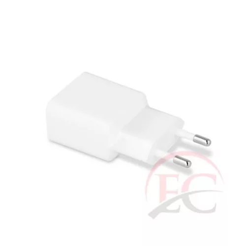 Maxlife USB fali töltő, gyors töltés 2,1A + lightning kábel, fehér